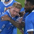 Nesvakidašnja situacija: De Brujne šutnuo penal, postigao gol i povredio se