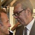 Vučić u Njujorku s Makronom: Neki od najboljih razgovora dogode se slučajno (foto)