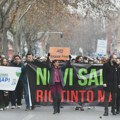 Protest protiv rudnika litijuma u Novom Sadu: „Rio Tinto ili bilo koja druga kompanija, neće kopati!“