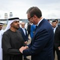Vučić sa predsednikom UAE: Širenje ekonomske saradnje, investicije, turizam, Ekspo 2027. ( FOTO)
