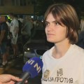 Studentkinja Nikolina na protestu u Obrenovcu: Ovi ljudi su moj ponos, ovo ću pamtiti celog života