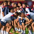 "Orlovi" trenirali na Stadionu "Daugava" u Rigi