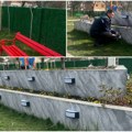 U Novoj Pazovi uređen park: Posađene nove sadnice i cveće, zamenjene neispravne sijalice