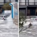(VIDEO) More nosilo automobil u Splitu