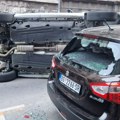 Nesvakidašnja nesreća u centru Beograda: Prevrnuo se džip, razlog je neverovatan (foto/video)