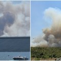 Veliki požar izbio na Pelješcu, na terenu i kanaderi: “Ne izgleda dobro” VIDEO