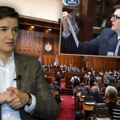 Burno u skupštini Brnabić: Sad mi je jasno što ga zovu Rio Kinto! Jovanov: Evo i listinga glasanja 2011. i ko je glasao za…