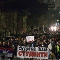 Studenti u blokadi: Želimo parlamentarne izbore!