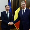Predsednik Srbije razgovarao sa potpredsednikom Vlade Belgije o saradnji: Fokus na investicijama i EU put