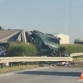 Prevrnuo se šleper na auto-putu: saobraćaj u prekidu između Siriga i Vrbasa