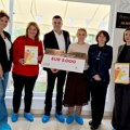 Wiener Städtische Versicherungsverein sa 10.000 EUR podržao rad udruženja „Iskra“ i „Srce za djecu oboljelu od raka“