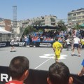 Počeo turnir u fudbalu 3×3 danas na gradskom trgu u Leskovcu