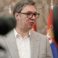 Predsednik Vučić ugostio učenike i nastavnike OŠ „Sveti Sava“ iz Zvečana