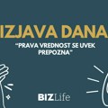 Izjava dana: „Prava vrednost se uvek prepozna“