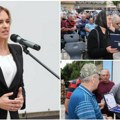 (Foto) „To su oni koji su branili i odbranili Srbiju“ Đurđević Stamenkovski uručila boračke spomenice u Bosilegradu Obezbeđena…