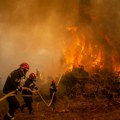 Srpski i grčki vatrogasci zajedno vodili bitku protiv pomahnitalih požara: Spasili najmanje 40 kuća u Nea Anhijalosu