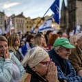 U Pragu molitva za Izrael i dve demonstracije protiv pristrasne podrške Izraelu