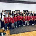Prijem za najbolje učenike – sportiste na Školskoj olimpijadi u Novom Sadu