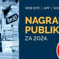 Top50 2024: Glasajte za Nagradu publike, najbolje mesto na internetu u 2024.