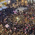 Studenti poručili na protestu u Nišu: Nećemo se umoriti, zalud nada onih iz vlasti