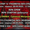 Rukometni spektakl u Sremskoj Mitrovici – dva meča u hali PSC „Pinki“