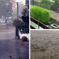 (Video, foto) Zapadna Srbija u potopu, stradala i Loznica! Voda tekla ulicama u potocima, vetar čupao drveće, potopljen i Niš…
