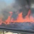 Gori omiljeno letovalište Srba Požari na više lokacija, ekipe kod međunarodnog aerodroma! (foto/video)