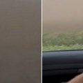 Prašinska oluja u Vojvodini: Na društvenim mrežama kruže snimci meteorološkog fenomena zbog koga se ništa ne vidi