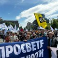 Просветни радници протестују у Београду: Насиље се разлило у школе, рекламира се на телевизијама