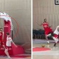 Košarkaši Zvezde igrali fudbal: Tobi dobio "po nosu", Stefan Lazarević stub odbrane, Jago uživao