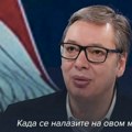 ''Kao predsednik morate da se ponašate odgovorno'' Vučić poslao jasnu poruku građanima (video)