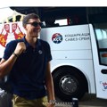 Momci, srećno! Donesite Srbiji to zlato! Došao je i taj dan... Naši košarkaši otputovali na Evropsko prvenstvo, pogledajte…