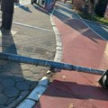 ВИДЕО: Изненада пао семафор код Меркатора, нема повређених