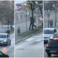 Pogledajte kako bosanska policija puca na pljačkaše: Banditi bežali, posle izbacili mrtvog "partnera" iz automobila! (video)