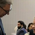 (Foto) Vučić u Njujorku na kratko razgovarao s Fon der Lajen: Verujem da će Srbija ubrzati svoj put ka EU