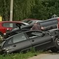 Тежак удес код Крагујевца: Повређено више особа, аутомобили уништени, ево како је дошло до судара (фото/видео)