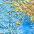 Jak zemljotres pogodio Grčku Pošteno se zatreslo u 22:19