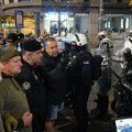 Policija privela 37 osoba zbog incidenata ispred Skupštine (video)