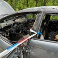 Telo vozača ugljenisano, automobil istopljen iznutra: Detalji tragdije na magistralnom putu kod Pakovraća