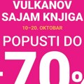 Vulkanov sajam knjiga je počeo – popusti do 70%