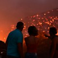 (Foto, video) apokaliptični snimci iz grčke: Ogroman požar guta sve pred sobom, ide ka ovim mestima na moru! Helikopteri…