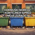Rat na Bliskom istoku i kontejner ispred moje zgrade Hormuški moreuz i kontejner