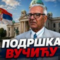 Deda Miloša Parandilovića krenuo za Beograd da podrži Vučića