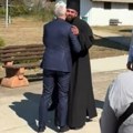 Zvezdan Terzić predvodio delegaciju Zvezde u poseti Hramu Svetog Petra Cetinjskog u Lovćencu (video)