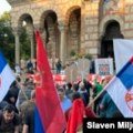 Govor mržnje prema Albancima i zahtevi za ostavkom Vučića na protestu desnice u Beogradu