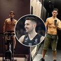 Milioner odveo igrača Partizana, pa slavio bez majice: Seo u skup automobil, pa pokazao trbušnjake posle transfera! Foto