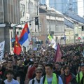 „Ničega se ne bojimo, spremni smo na sve“: Redar u studentskoj koloni za Nova.rs o pešačenju do Novog Sada, akciji u…