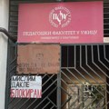 Plenum osudio napade na univerzitete