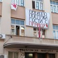 Hitan protest u Nišu, najavljeno oduzimanje dozvole departmanima Filozofskog fakulteta