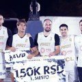 Ekipa Pirot 3×3 osvojila prvo mesto na turniru “MTS 3×3 streetball“ u Somboru